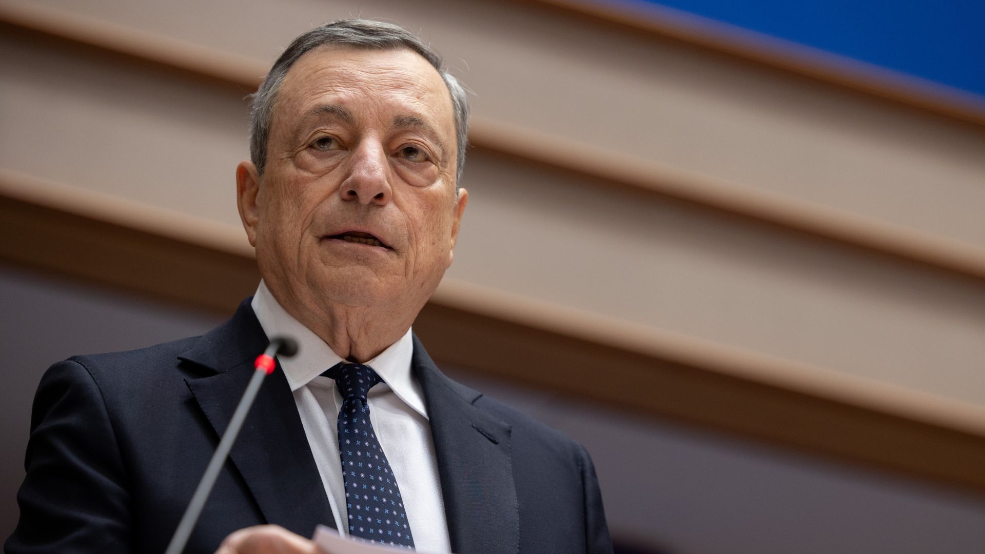 Mario Draghi, ex presidente della Bce