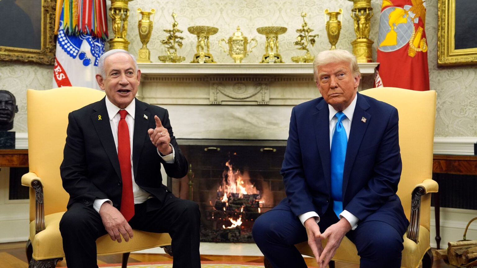 Trump e Netanyahu su Gaza