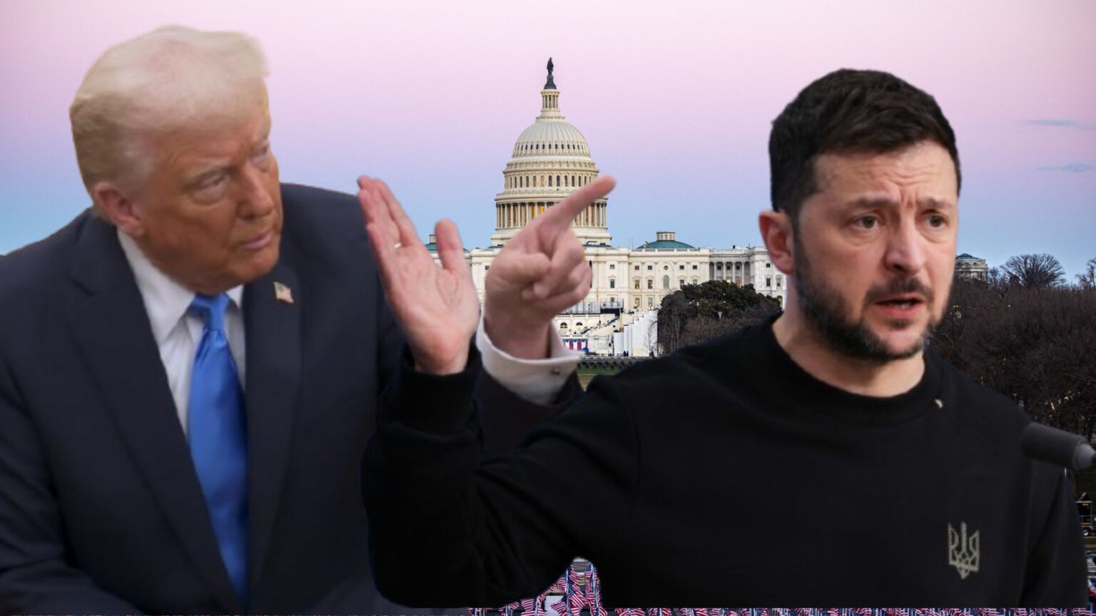 Ucraina, Donadl Trump e Volodymyr Zelensky