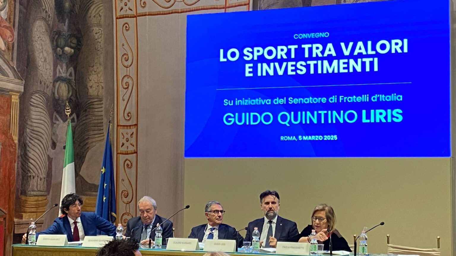 Il Convegno al Senato organizzato dal senatore di FdI Guido Liris