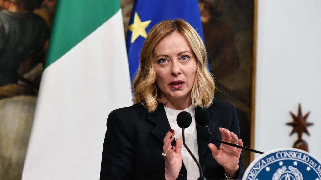 Il Presidente del Consiglio, Giorgia Meloni