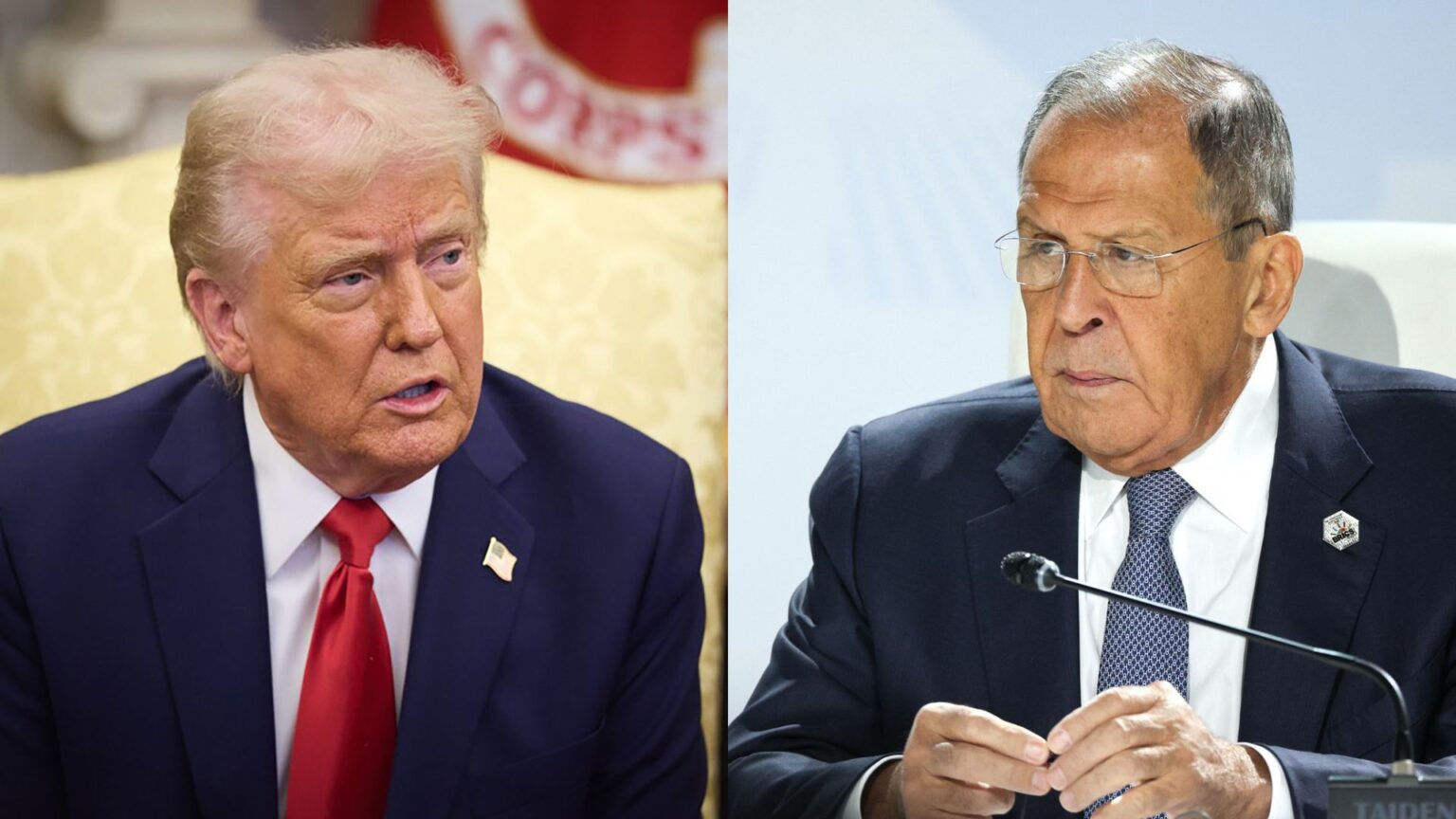 Russia, Sergei Lavrov e Donald Trump