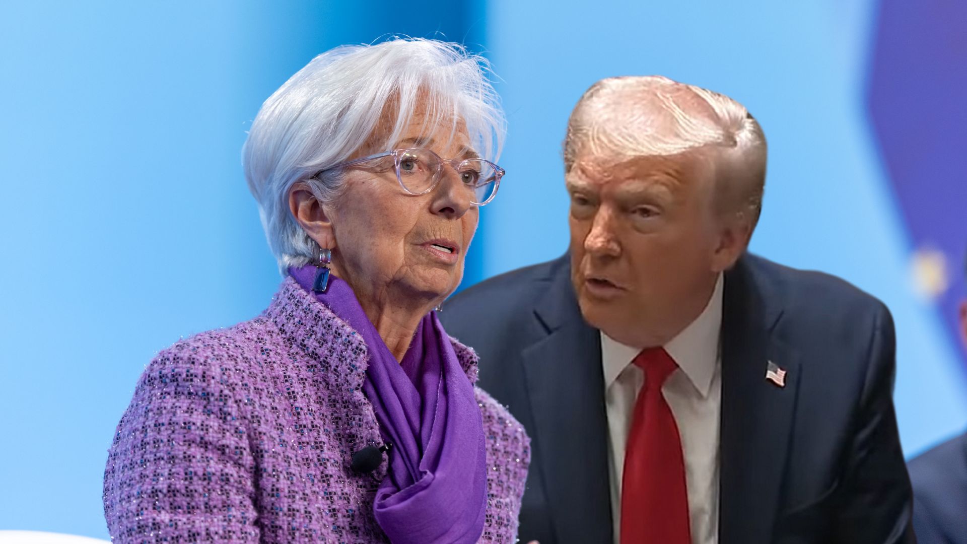 Dazi, Christine Lagarde, Donald Trump