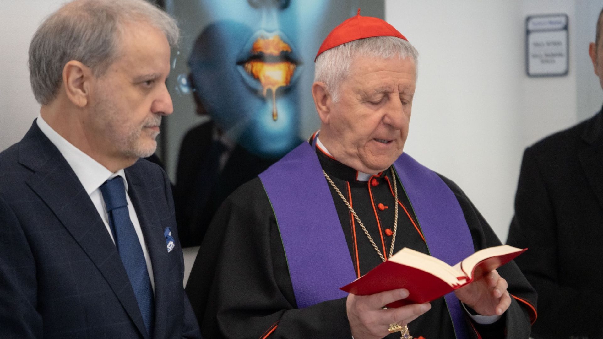 Ing. Agostino Silipo, Sua Eminenza il Cardinale Giuseppe Versaldi