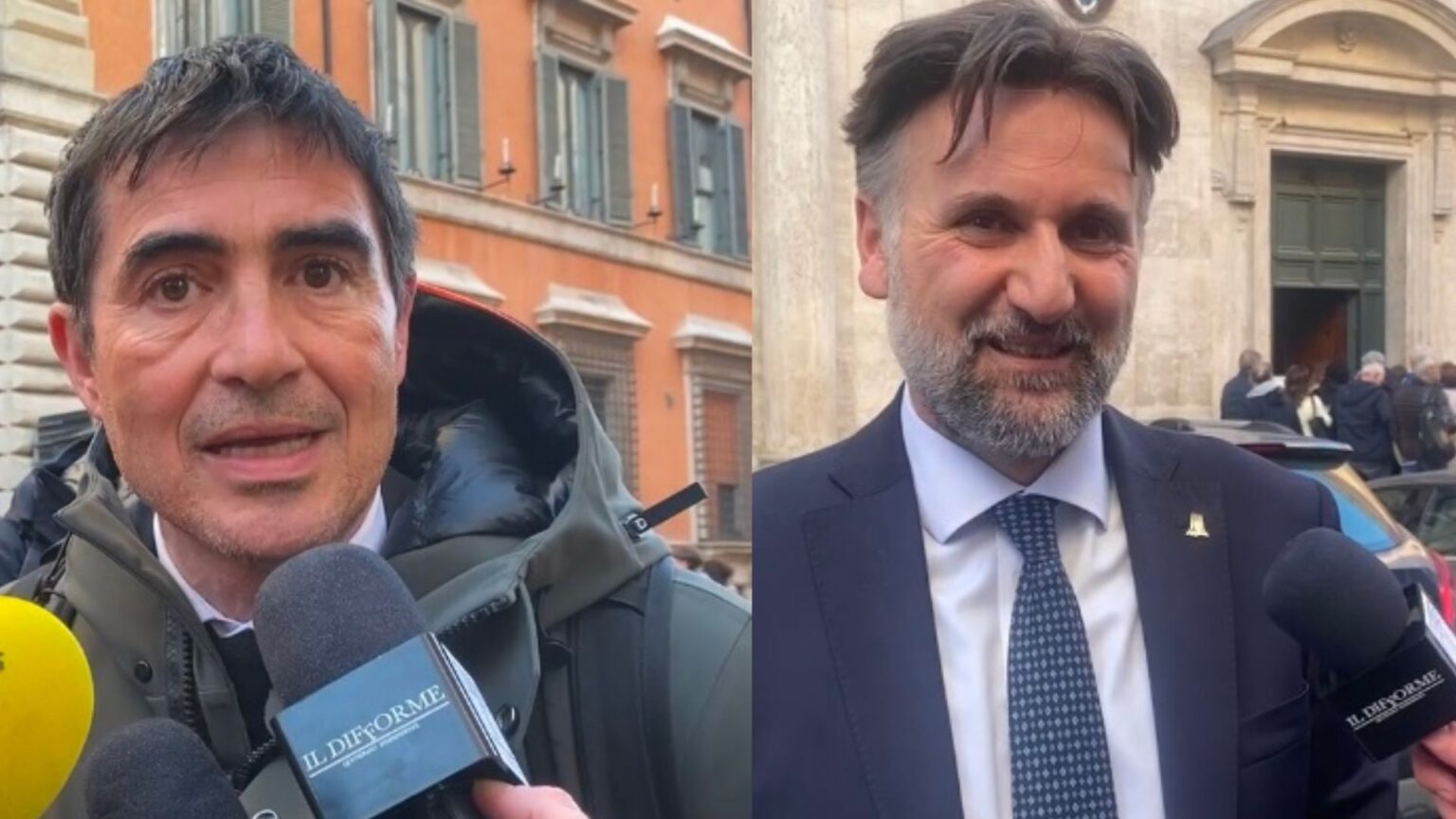 Nicola Fratoianni, Presidente di Avs, Guido Liris, Senatore di FdI