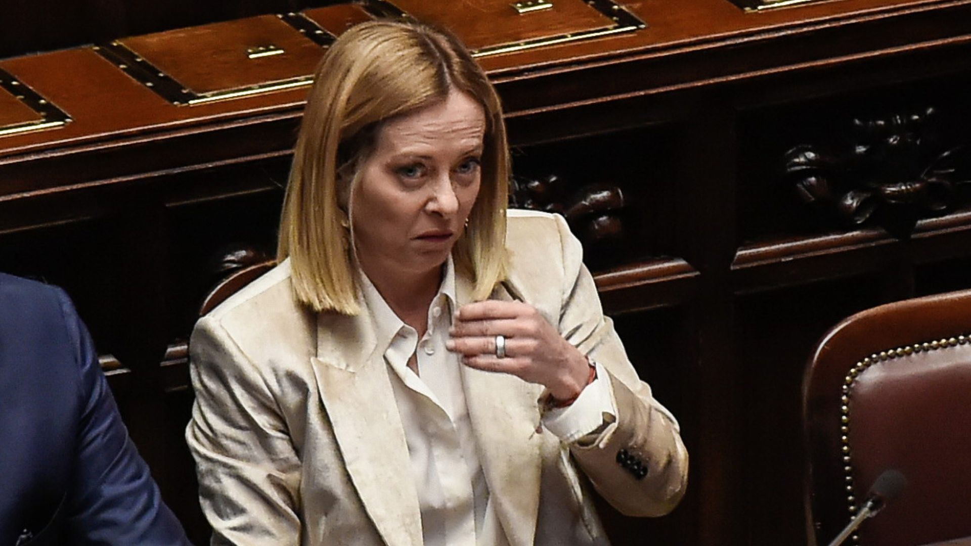 Il Presidente del Consiglio, Giorgia Meloni