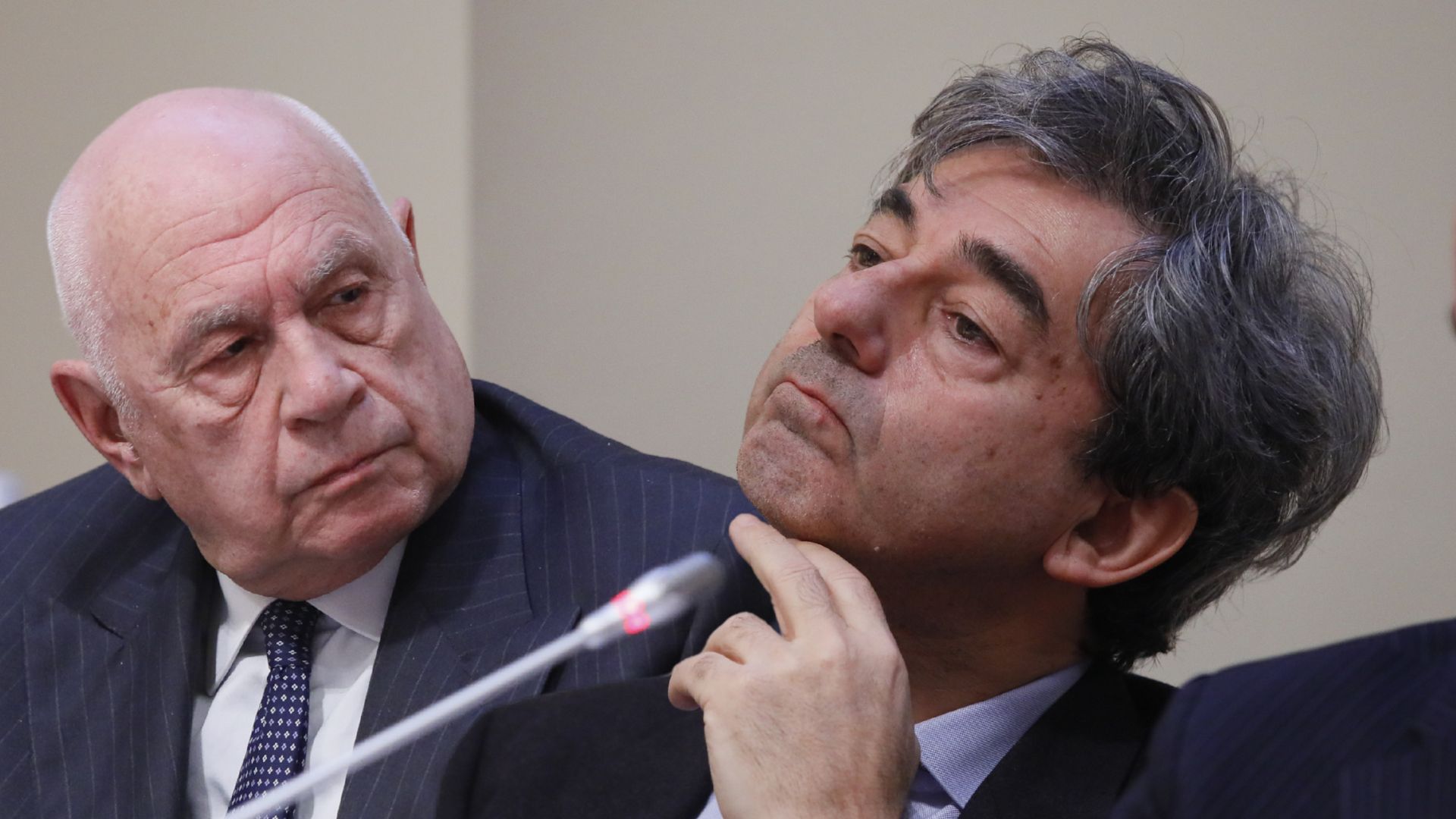 Cesare Parodi, Presidente dell'Anm, Carlo Nordio, Ministro della Giustizia