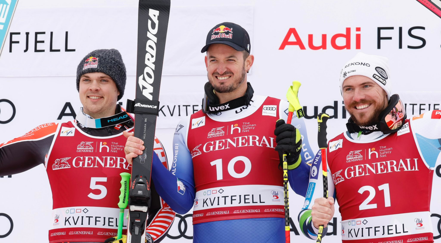 paris - domina anche il superg di kvitfjell