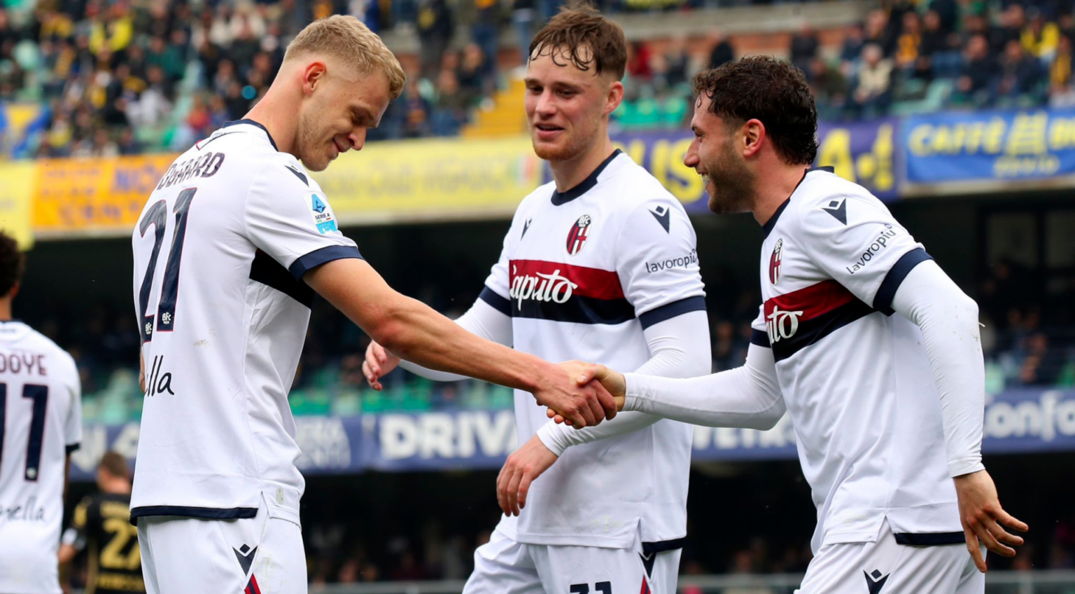 serie a - il bologna batte anche il verona 2-1